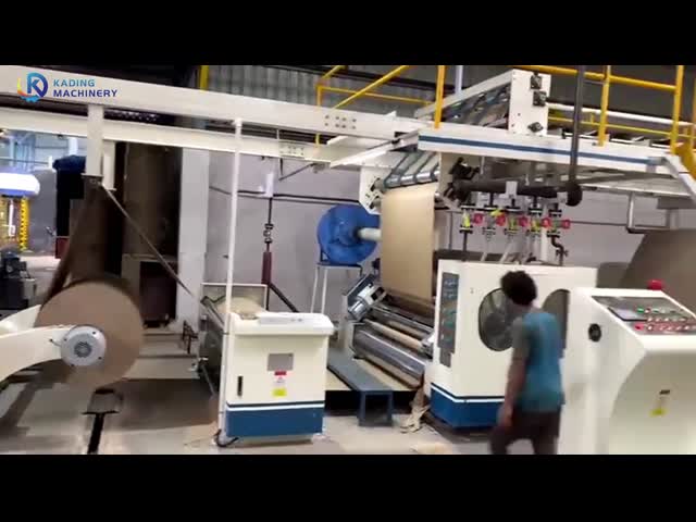 3 / 5 Linha de produção de cartão de pliagem Grade automático 180m/min