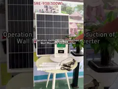 Цены коробки набора IP65 электростанции генератора диапазона температур -40°C~+85°C генерирование электричества солнечной домашнее солнечное video