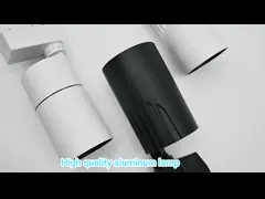 Алюминиевое + пластиковое черное поверхностное тепловыделение удара 24W света следа быстрое video