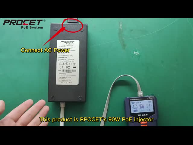 6KVサージの保護活動的な802.3AT PoE注入器PT-PSE106GRO