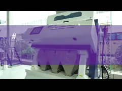 машина сортировщицы цвета риса 1930kg с системой деятельности экрана касания video