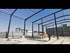 Конструкция хранения светлого склада стальной структуры h строя полуфабрикат с просторным планом video