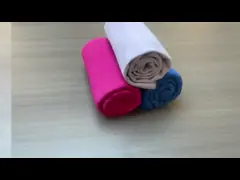 Полотенце 30x100 40x80 50x100 60x12 Microfiber замши фитнеса высокой стойкости изготовленное на заказ быстрое суша располагаясь лагерем укладывая рюкзак на открытом воздухе video