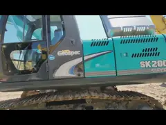 Kobelco SK200-8 Crawler Hydraulic Excavator 20 Ton construction equipment excavator
