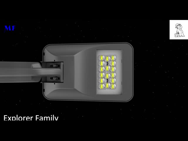 IP66 50W 5 лет гарантии светодиодный уличный свет с профессиональным дизайном распределения света для садовой парковки школы видео