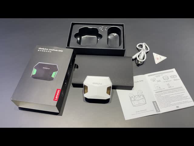 Lenovo GM5 ゲーム ワイヤレス イヤフォン コンフォート フィット Hi-Fi ステレオ サウンド タッチ コントロール