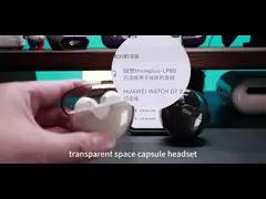 Водонепроницаемые беспроводные наушники Ipx7 со звуком HD и громкой связью Lenovo LP80 video