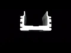 Трубопровод 6063 T5 автобуса промышленного алюминиевого профиля электропитания мобильного устройства алюминиевый video