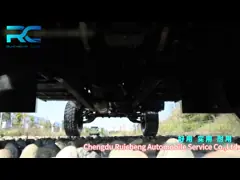 Автомобили приемистости Dongfeng Mengshi M50 4.0T дизельные взбираясь наклон сверх 60% 194 лошадиной силы video