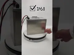 ИП68 делает практически водостойким ион Ли ЛифеПО4, батарею фосфата лития 24В video