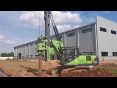 KR110C Rotary Drilling Rig With First-Class Chassis EU Emission Standard