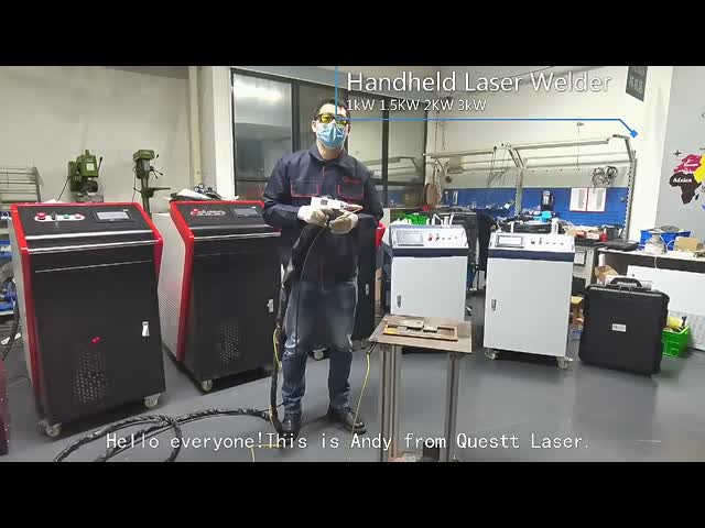 1kw 1500w 2000w Mini Automático portátil Cnc Fibra de Alumínio Laser Soldar Máquina de Arma Para Metal Aço Inoxidável