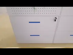 Ящик боковой части 2 края картотек 12mm металла размера письма структуры KD вертикальный video