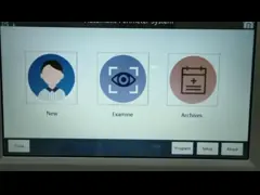 Оценка реального времени атрофии статического CE анализатора визуального поля оптическая video