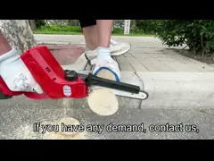 Бесшнуровая безщеточная цепная пила силы Handheld батареи 8 дюймов использующее энергию video