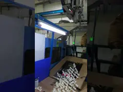 Печатные инжекционные формованные пластиковые детали белый ПП для энергетического банка video