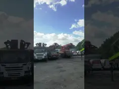 USED CONCRETE PUMP TRUCK