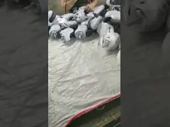 4 дюйма Общая высота тяжелые резиновые колеса с шариковым подшипником video