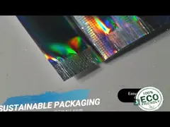 повторно использованная ресеалабле молния нестандартной конструкции ресеалабле заперла стоит вверх ясный бумажный мешок БАГЭАСЭ БАГПЛАСТИ крафт коричневого цвета окна video