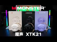 CE Monster XKT21 Tws Беспроводные Bluetooth-наушники Черные комфортные беспроводные наушники video