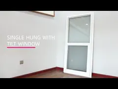 Водонепроницаемые малые окна и двери из UPVC для дома video