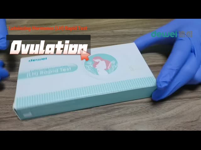 Luteinzingのホルモン急速なテスト キットの尿LHテスト キット カセット半ばの家の使用単一のキット