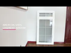 Outward Swing Crank Casement Window Door Glass Grill Custom