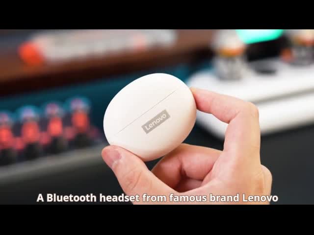 Беспроводные наушники Lenovo TWS LP19 с чехлом для зарядки с функцией ENC