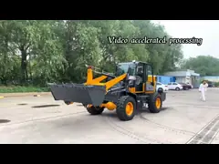 передача затяжелителя колеса компакта 1900kg с автоматическим конвертером вращающего момента video