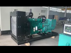 Открытый каркас дизельного генератора Weichai 200 кВт video