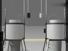 Испытательное оборудование сгорания ISO 1182 управлением ПК Ncf не для конструкционных материалов video