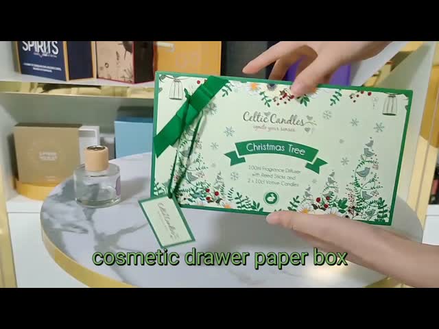 Коробка картона свечи прямоугольника косметическая с ODM OEM вставки пены