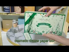 Коробка картона свечи прямоугольника косметическая с ODM OEM вставки пены video