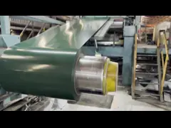 Катушка ширины DX51D SGCC PPGI PPGL 600-1250mm покрытая цветом стальная video