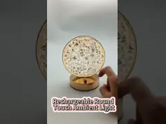 Lightweight Round Bright Battery Operated Table Lamp For Nursery