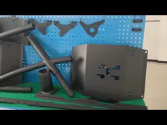 Алюминиевая ламповая тень Металлическая изготовление по заказу с CNC-обработкой, изгибкой, сваркой video