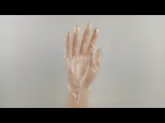 OEM Lightweight Durable Disposable Polyethylene Gloves Food Prep