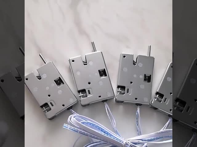 スマートな電気キャビネット ドア ロック24Vの銀製の自動販売機ロック