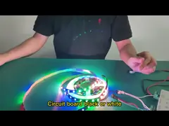 Ws2811 Ucs1903 IC Rgbic светодиодный светодиодный светодиодный светодиод 60 leds/M 20IC/M video