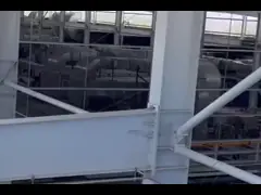 Здание мастерской стальной структуры пяди высоких потолков длинное с высокопрочными материалами для Мексики video