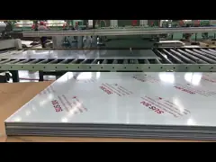 Мягкие горячо прокатаные стальные пластины SS304 / 304L 6 мм THK Hairline Finished video