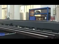 Алюминиевая машина для изготовления окон 3-осевая буровая и фрезерная дверь алюминиевая лазерная CNC-режущая машина с журналом инструментов video