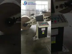 Высокоскоростная машина одиночного обкладчика рифленая с типом кассеты и управлением переменной скорости video