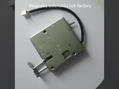 Высокая безопасность 200mA электрический соленоидный замок для дверей с аварийным разблокировкой video