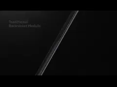 Trina 425W 430W 435W 440W 445W W450 Солнечная панель Полуразрезанная черная рама Солнечная панель Inwarehouse video