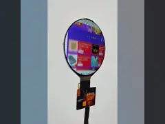 5 pulgadas redondo Tft pantalla LCD, con placa HDMI 1080x1080 50 pines MIPI, conducción IC 350c/D video