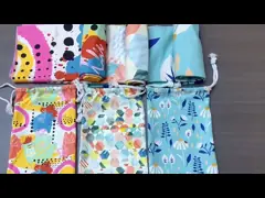 Персонализированные пляжные полотенца Microfiber быстрые сухие напечатанные оптовые с сумкой сетки OPP video