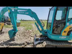 3687 кг Кубота U 35 Использованный экскаватор Кубота Использованный копальщик Кубота 3 тонны video