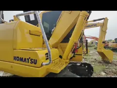 Подержанный гидравлический экскаватор Komatsu PC120, 2022 год, без ремонта video