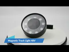 9 Вт Круглый магнитный прожектор для гостиной Домашнее освещение Решетка Лампа video